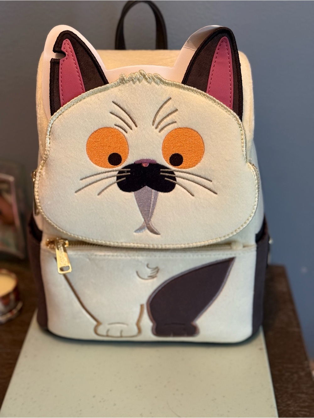 Loungefly Luca Machiavelli Cosplay Plush Mini Backpack